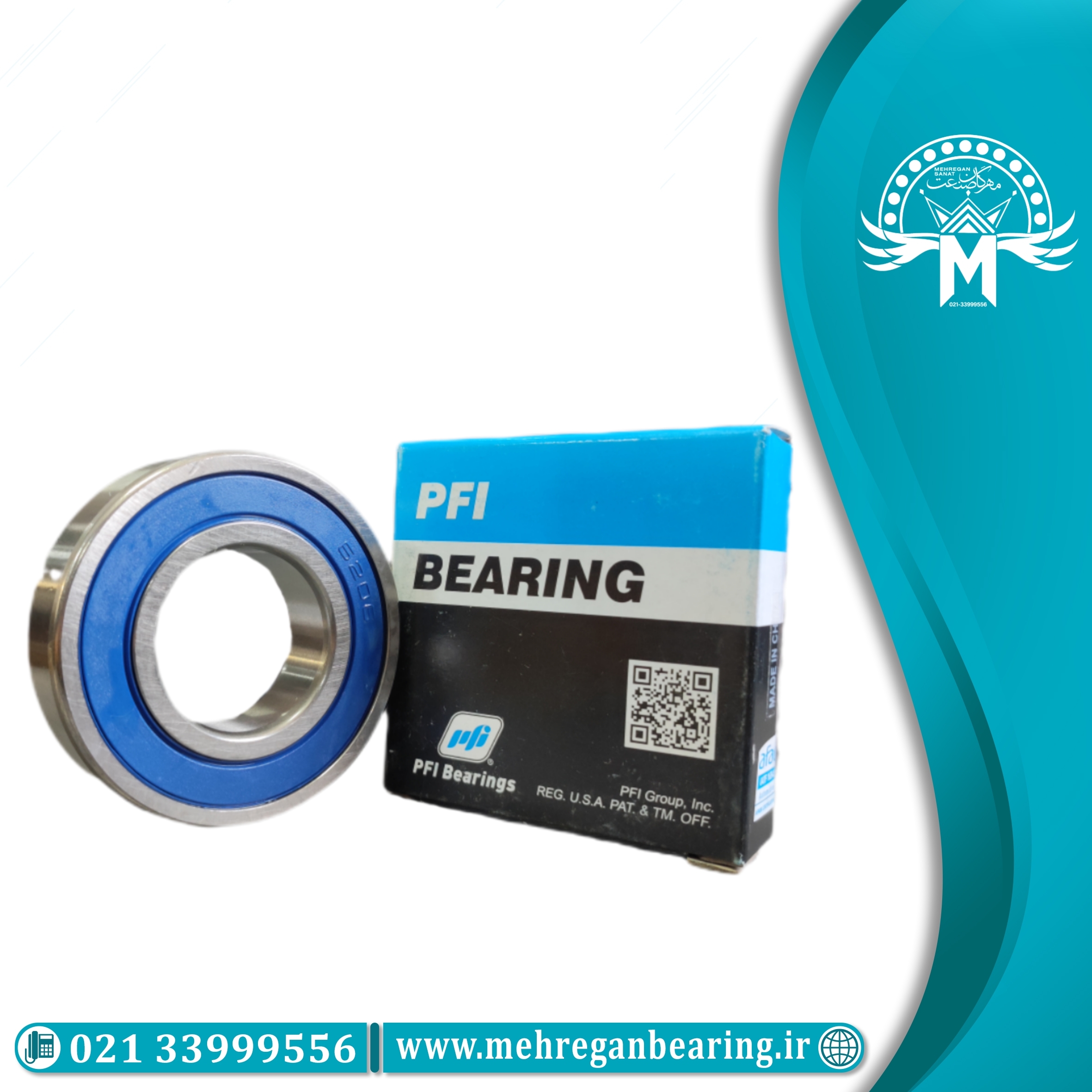 بلبرینگ 6003 2RSC3 PFI | بلبرینگ شیار عمیق دور بالا
